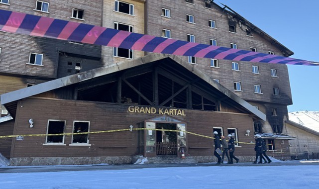 Bakanlık, Grand Kartal Otel'de inceleme yaptı