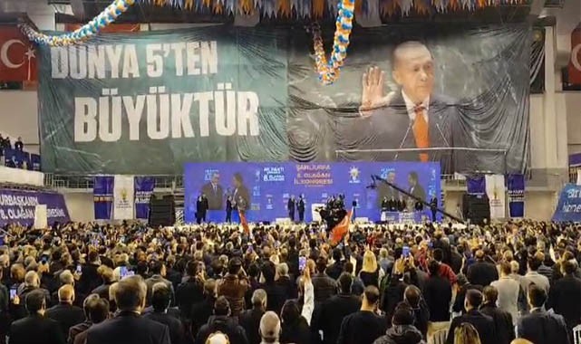 Cumhurbaşkanı Erdoğan, Şanlıurfa'da!