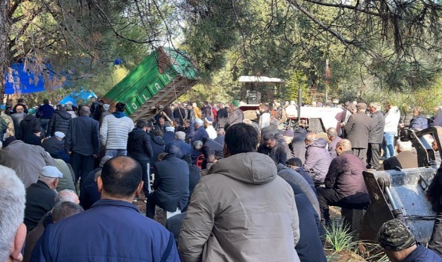 Damat katliamında ölen 5 kişi son yolculuğa uğurlandı