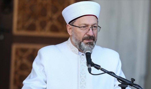 Diyanet İşleri Başkanı Erbaş’tan Regaib Gecesi paylaşımı