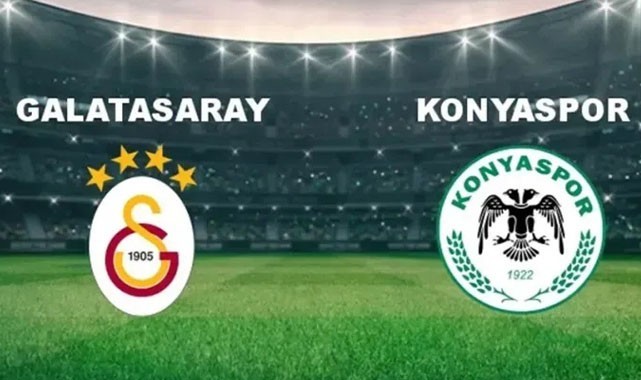 Galatasaray - Konyaspor maçı saat kaçta, hangi kanalda? İlk 11’ler