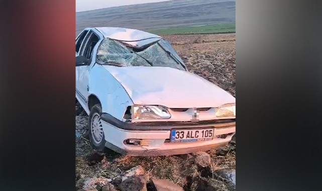 Şanlıurfa'da bir ailenin içinde bulunduğu otomobil takla attı!
