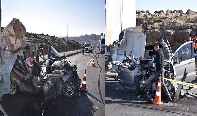 Şanlıurfa’da otomobil tıra çarptı: 1 ölü 1 yaralı