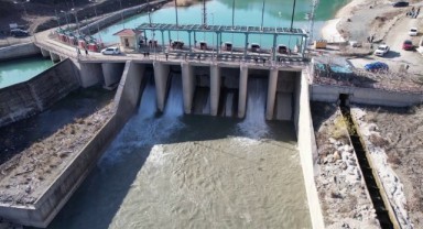 Şanlıurfa'ya komşu Adıyaman'da barajın suyu boşaltıldı