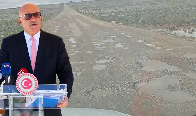 Tanal, köstebek yuvasına dönen yol için çağrı yaptı!