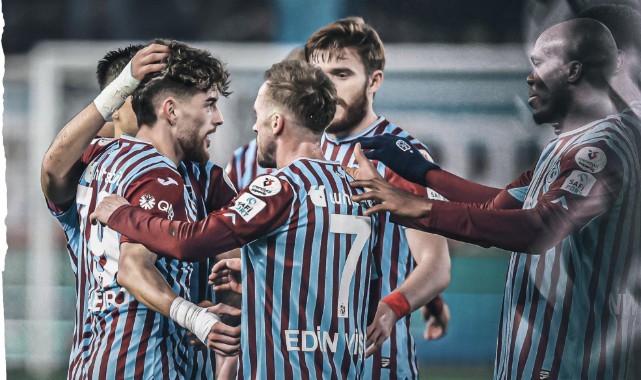 Trabzonspor, Antalyaspor'u gole boğdu! Maçtan önemli anlar