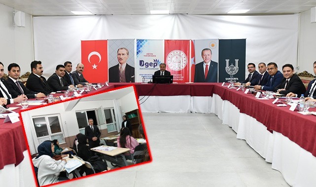 Vali Şıldak, Harran’da eğitim yatırımlarını ve BİGEP projesini inceledi