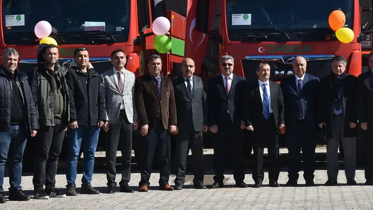 Şanlıurfa’daki arazözler Orman İşletme Müdürlüklerine gönderildi