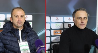 Bandırmaspor - Şanlıurfaspor maçının ardından teknik sorumlulardan açıklama!