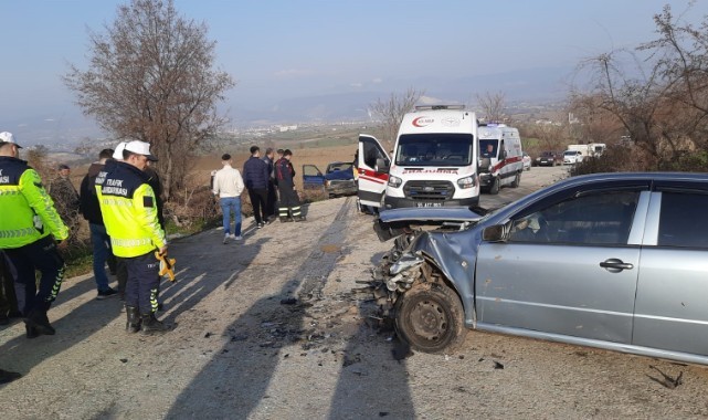 Samsun'da feci kaza: 10 yaralı