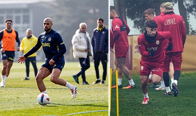 Süper Lig’de kritik maçlar başlıyor: Fenerbahçe ve Galatasaray maç için hazırlıklarını sürdürüyor 