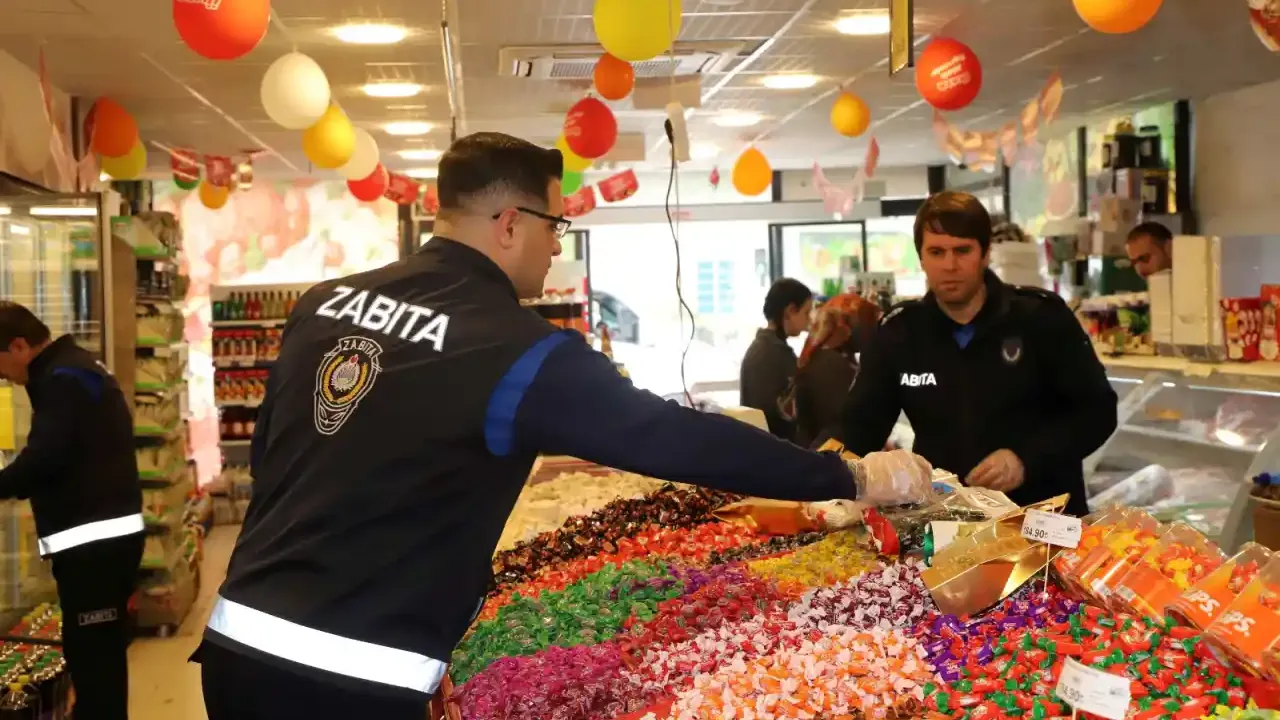 Karaköprü’de şeker ve lokum satan işletmelerde fiyat ve hijyen denetimi