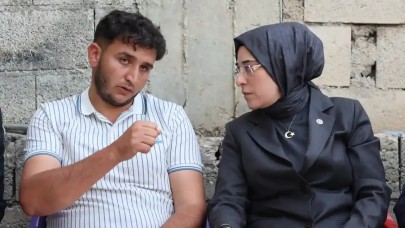Vali Şıldak ve Milletvekillerinden göçük altında kalanlara ziyaret