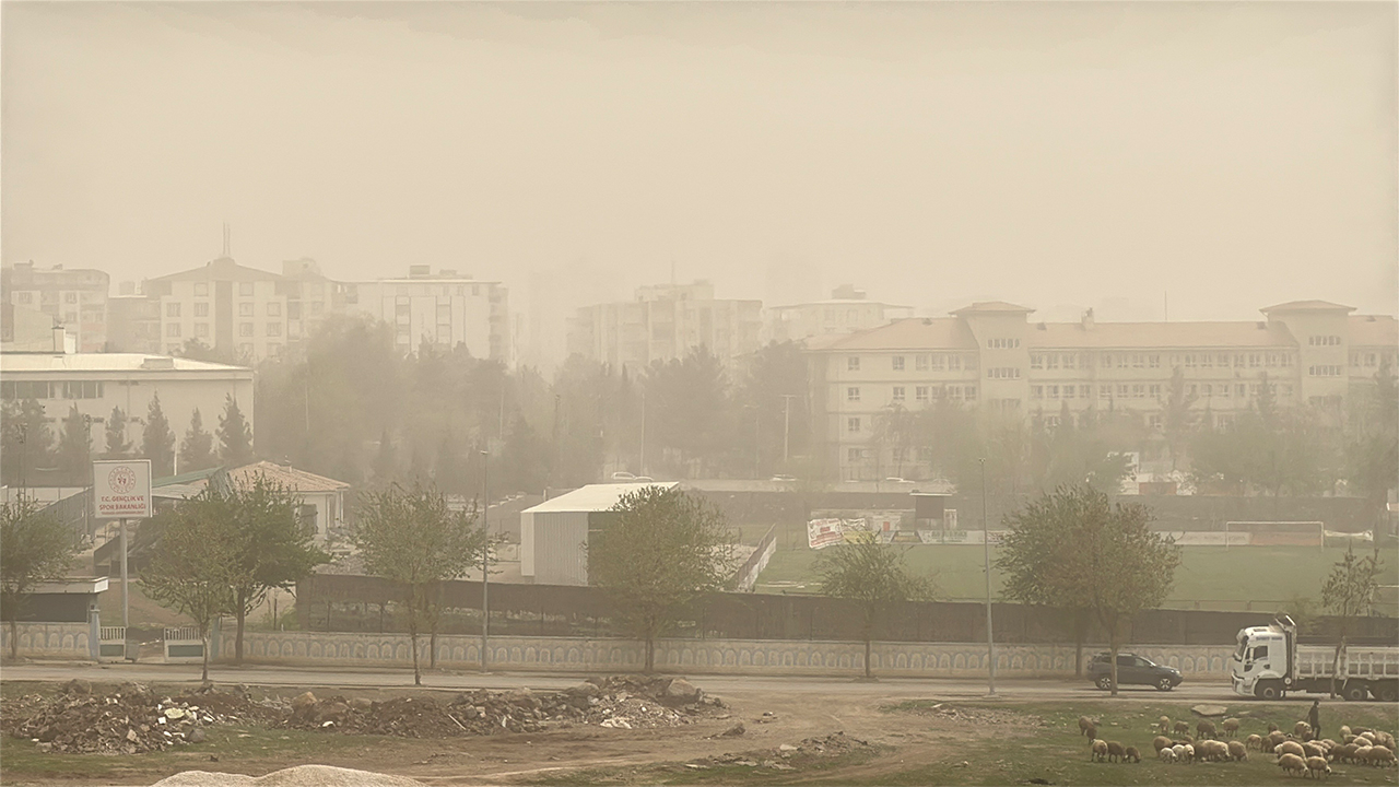 Şanlıurfa'da toz taşınımı hayatı felç ediyor