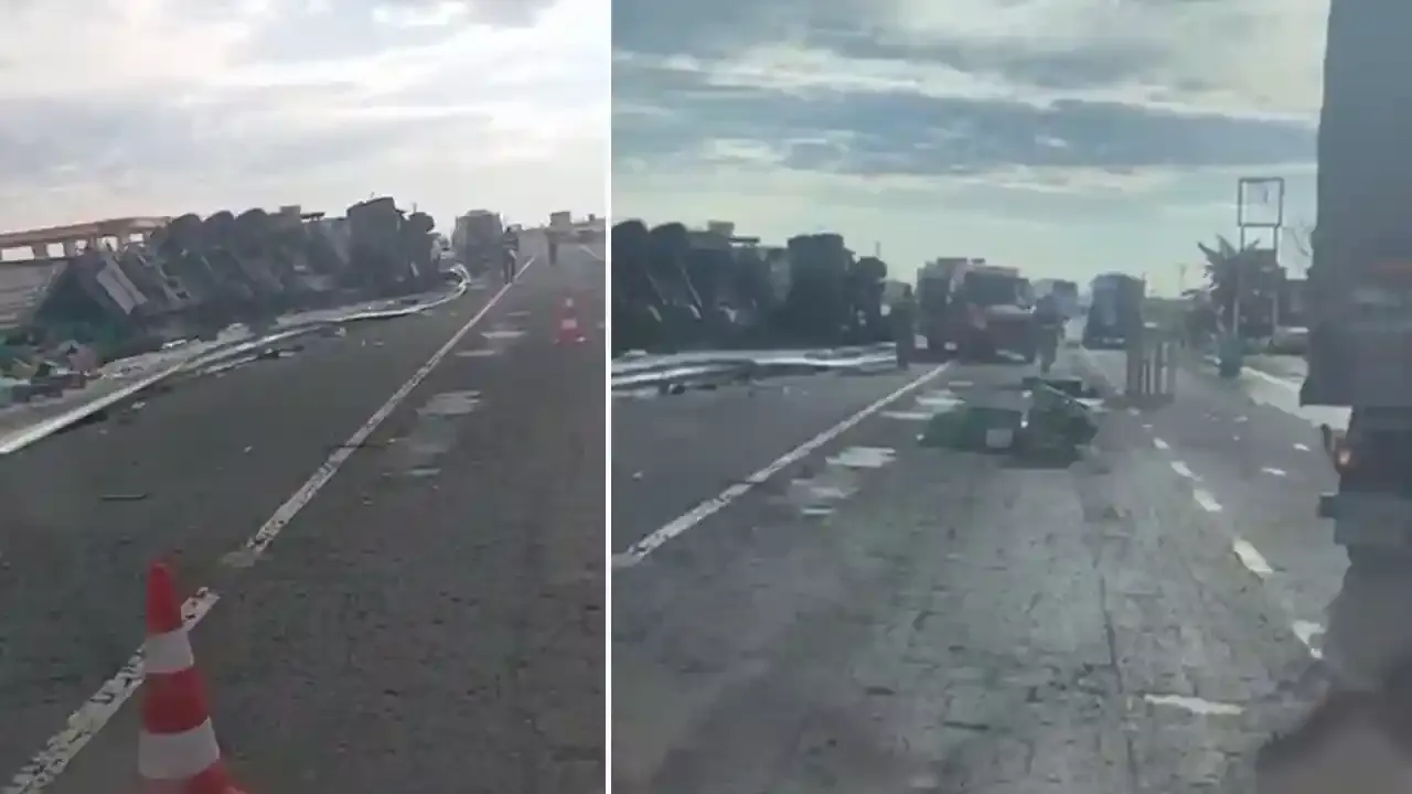 Diyarbakır - Şanlıurfa yolunda kaza: Kamyon şoförü öldü