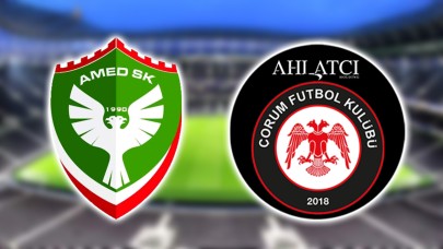Amedspor - Çorum FK maçı ne zaman, saat kaçta, hangi kanalda?