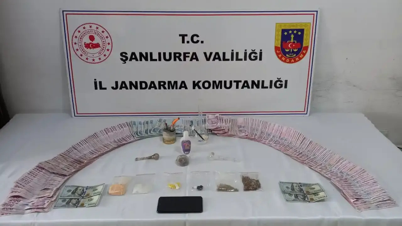 Şanlıurfa’da evden cephanelik gibi uyuşturucu çıktı!