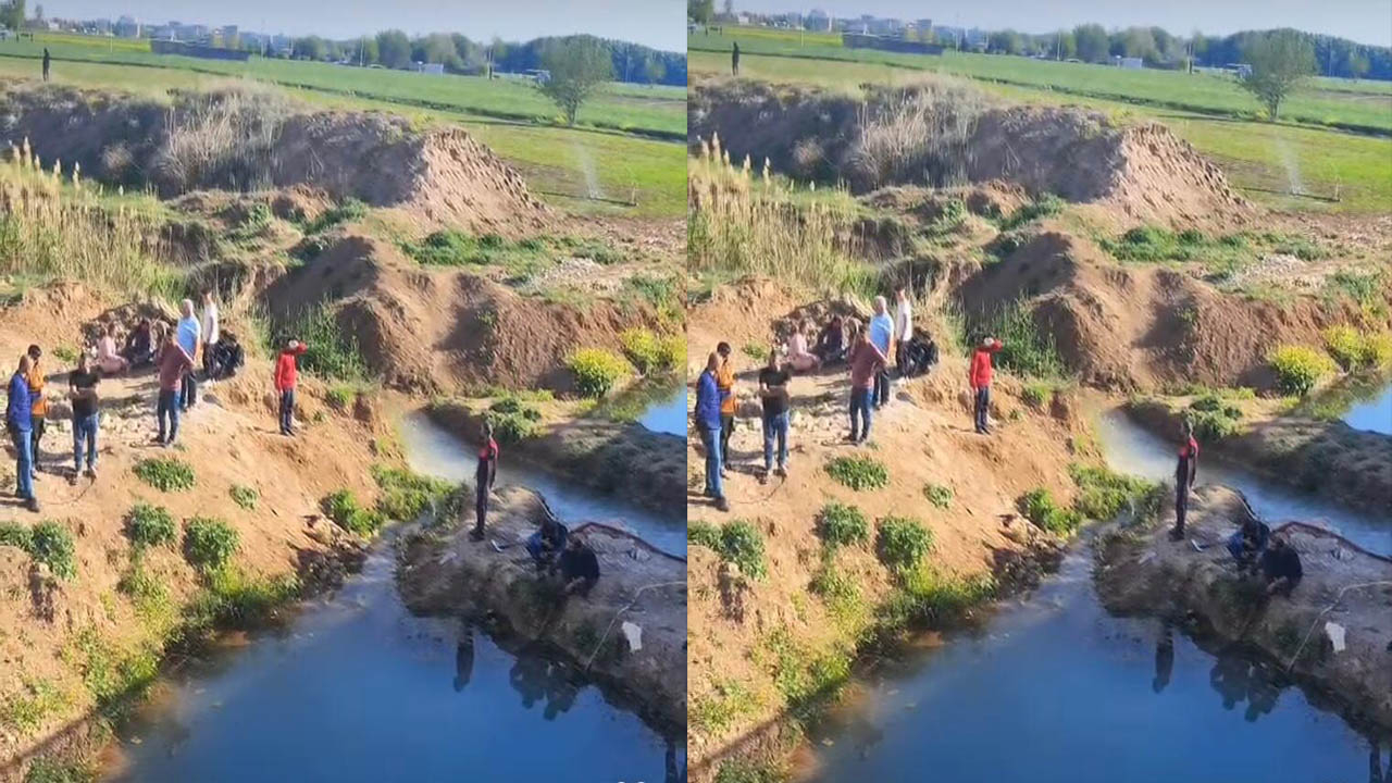 Suruç’ta 10 yaşındaki çocuk tahliye kanalına düştü!