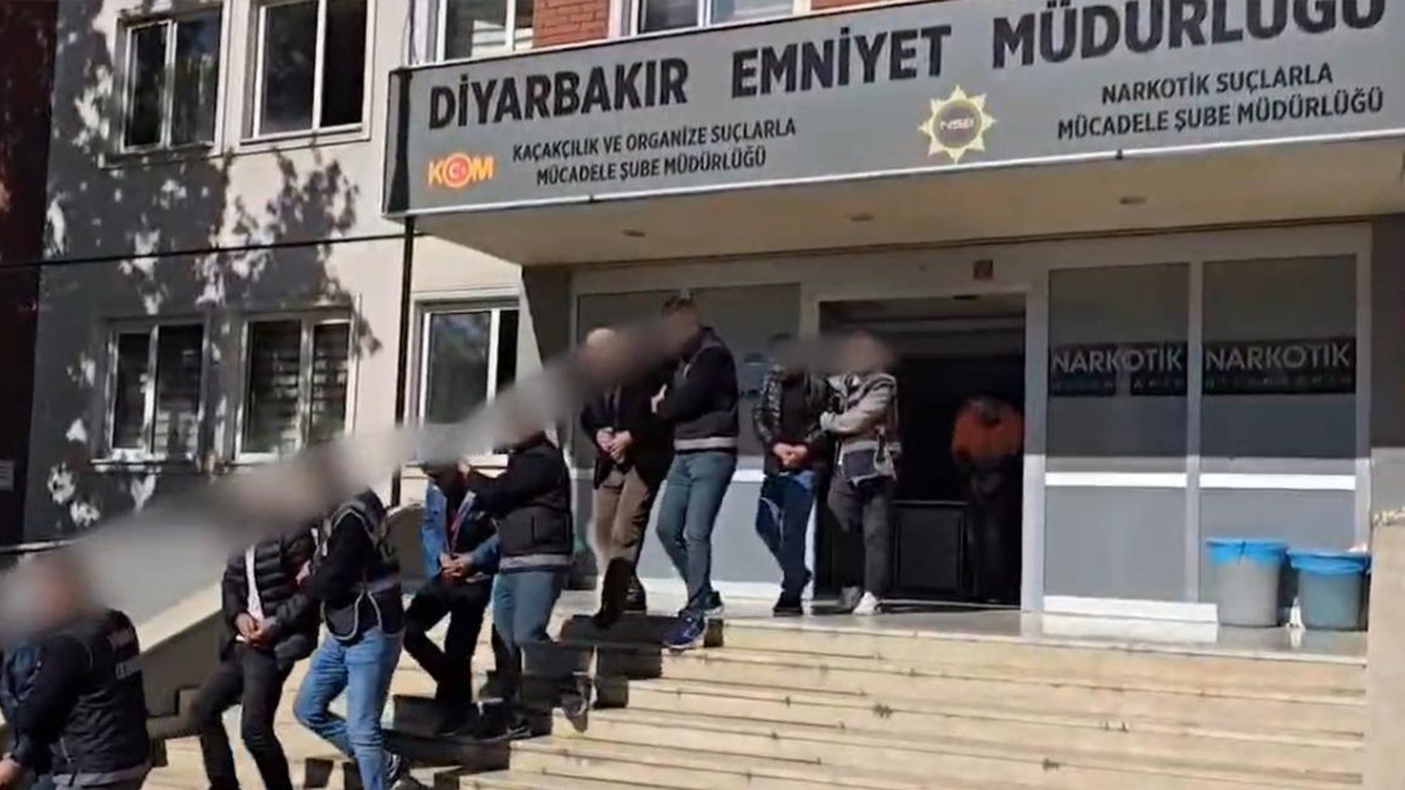 Diyarbakır merkezli dev uyuşturucu operasyonu: 29 tutuklama