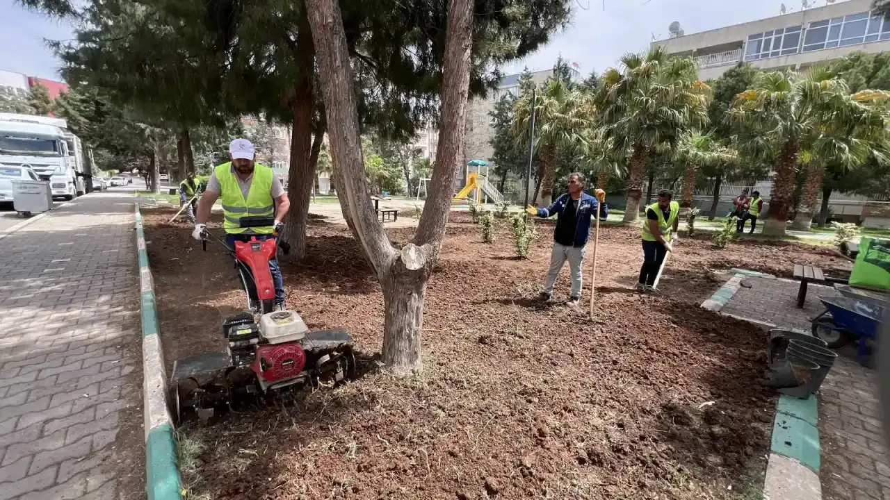 Haliliye’de parklar yeniden hayat buluyor