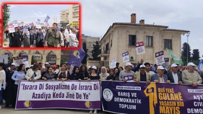 Şanlıurfa’da Emek ve Demokrasi Yürüyüşü: "Yaşasın 1 Mayıs!”
