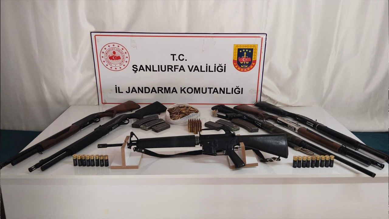 Siverek ve Haliliye’de silah kaçakçılığı operasyonu: 7 gözaltı, cephane ele geçirildi