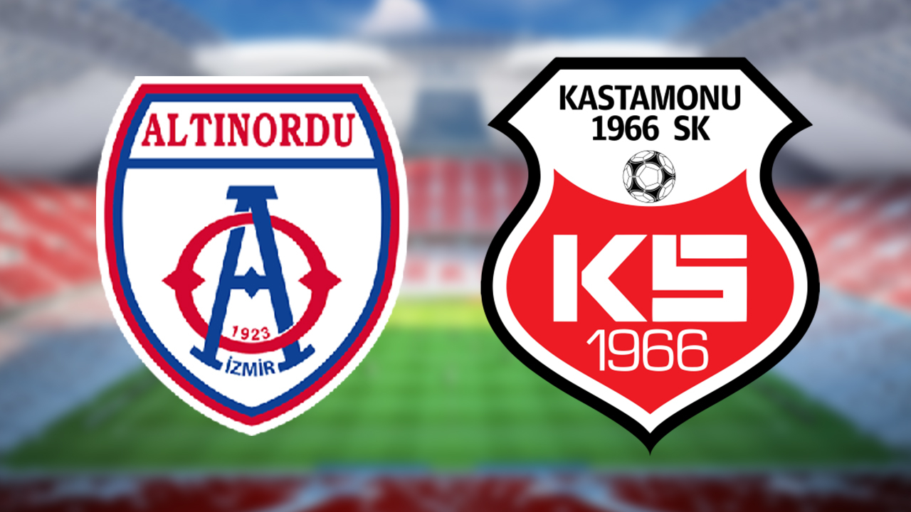 Altınordu - Kastamonuspor maçı ne zaman, saat kaçta, hangi kanalda canlı yayınlanacak?