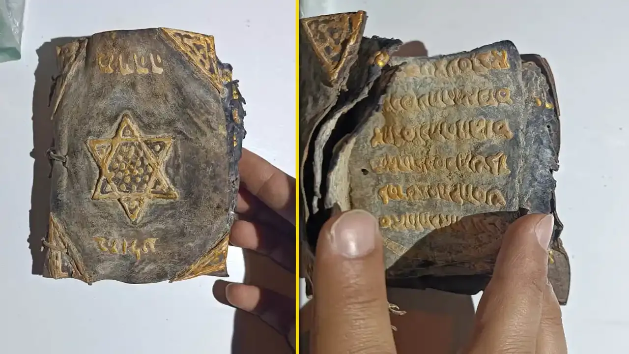 Eyyübiye’de tarihi eser kaçakçılığı! İbranice Tevrat yakalandı
