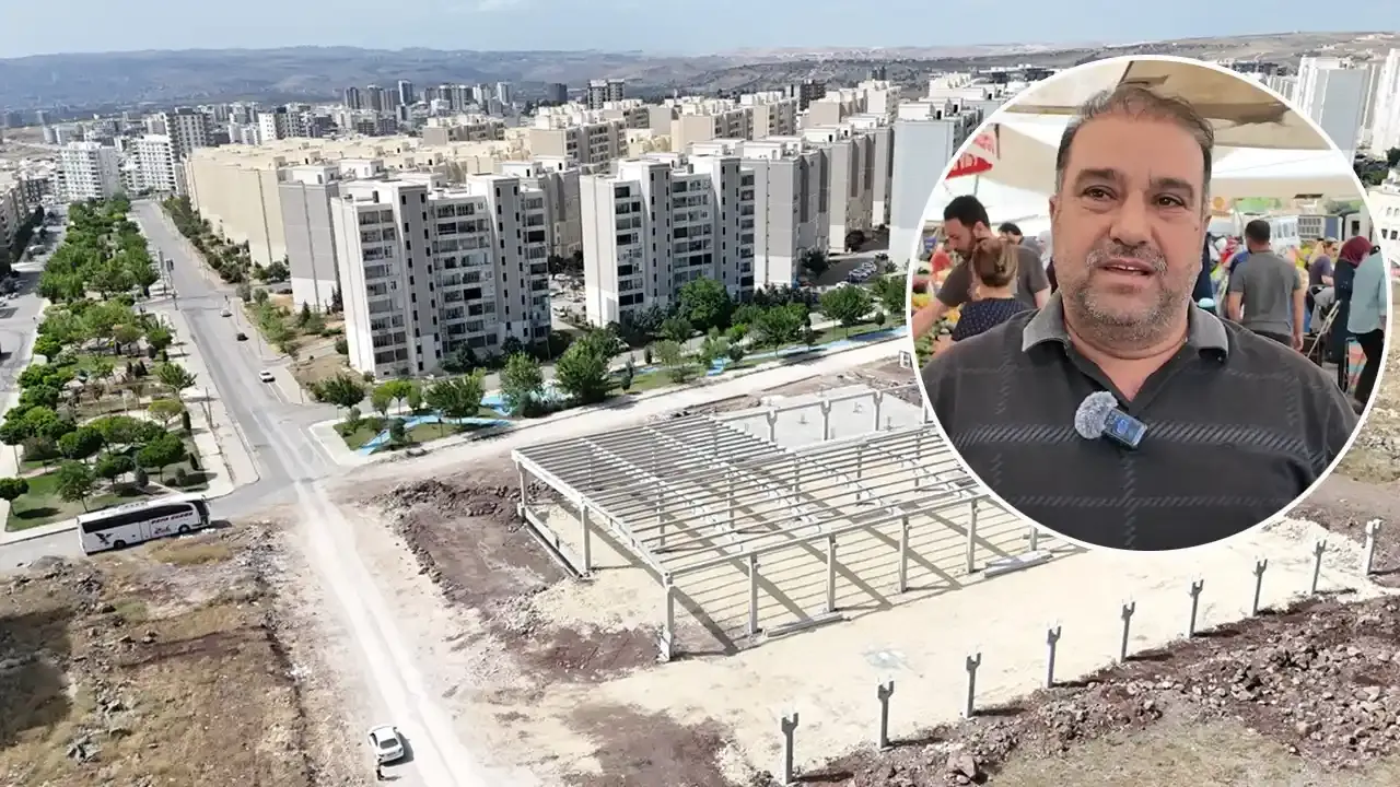 Karaköprü Seyrantepe’ye modern semt pazarı yapılıyor
