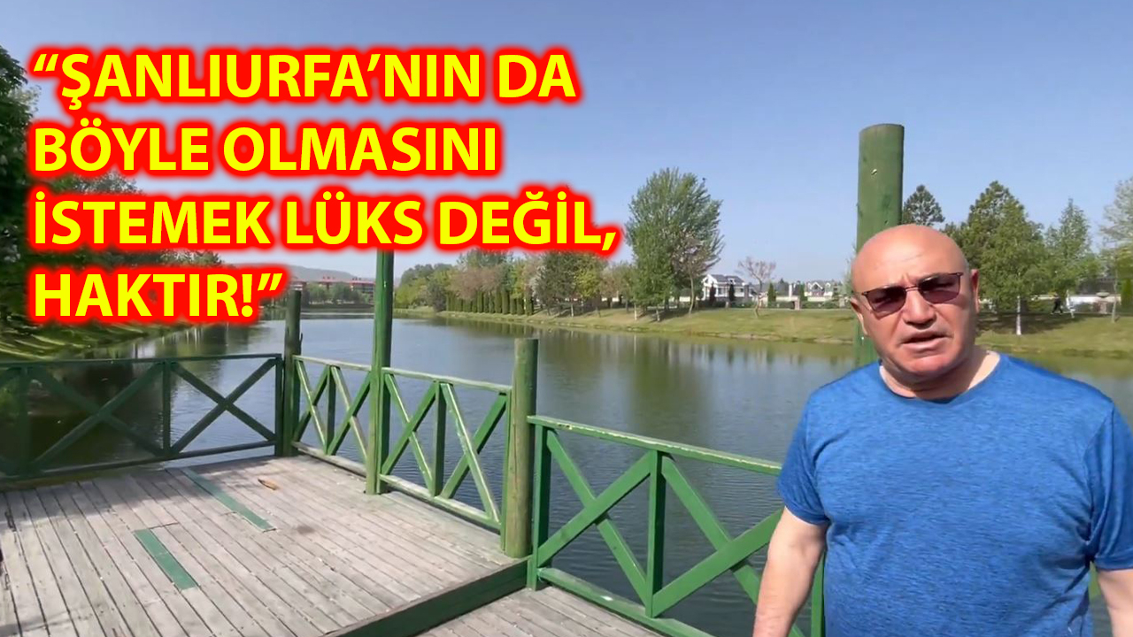 Mahmut Tanal’dan Şanlıurfa’ya çağrı: “Eskişehir oldu, Şanlıurfa da olur!”