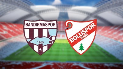 Bandırmaspor-Boluspor maçı ne zaman, saat kaçta ve nereden izlenir?