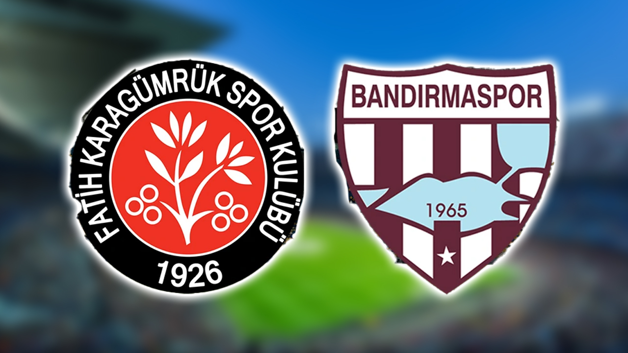 Fatih Karagümrük-Bandırmaspor maçı ne zaman, şifresiz canlı yayını nereden izlenir?