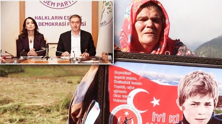 DEM Parti'den Eren Bülbül'ün annesine telefon