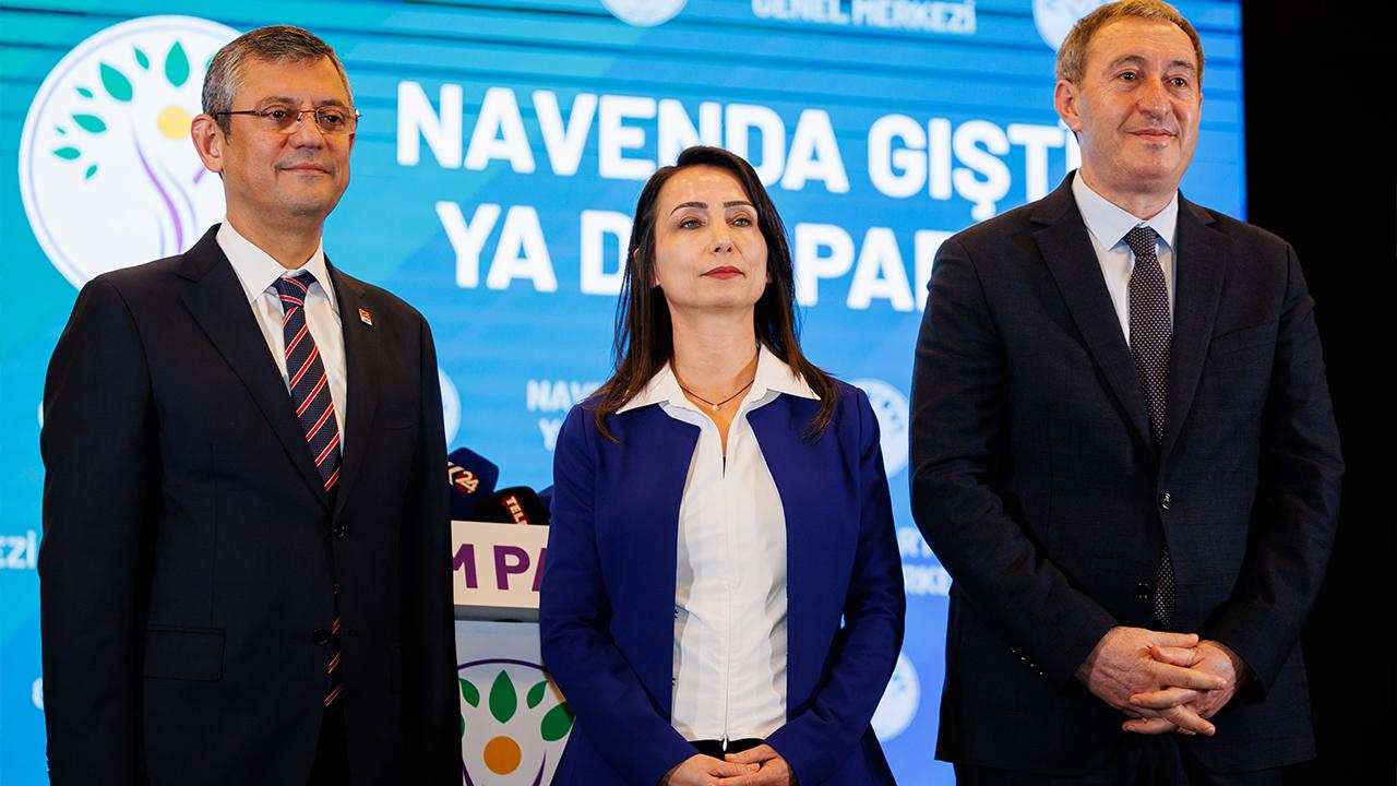 DEM Parti’den Özgür Özel’e ‘Geçmiş olsun’ telefonu