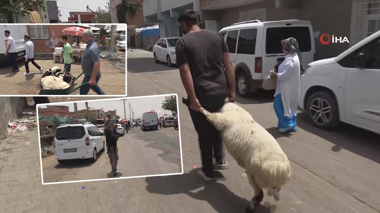 Diyarbakır’da bayramın son gününden ilginç görüntüler