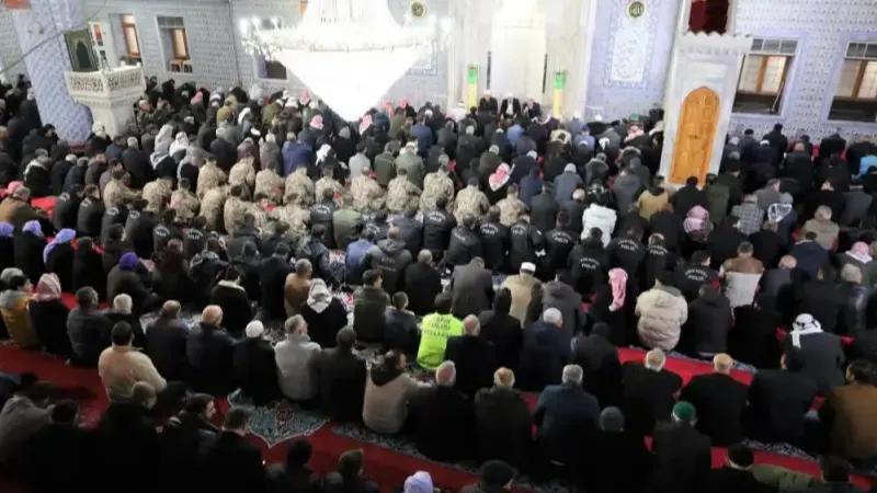 Urfa’da cuma hutbesinde barış mesajı: Müslüman şiddete başvurmaz