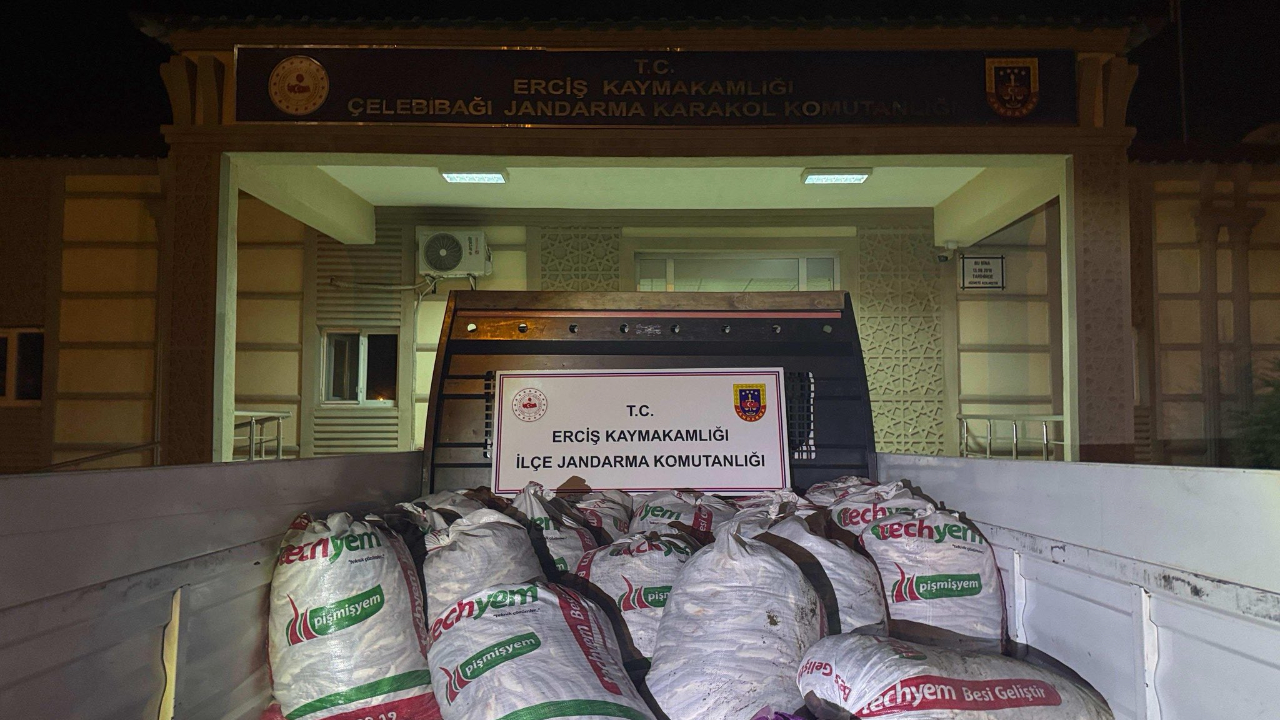 Van'da kaçak avcılıkta 2 Ton inci kefali ele geçirildi