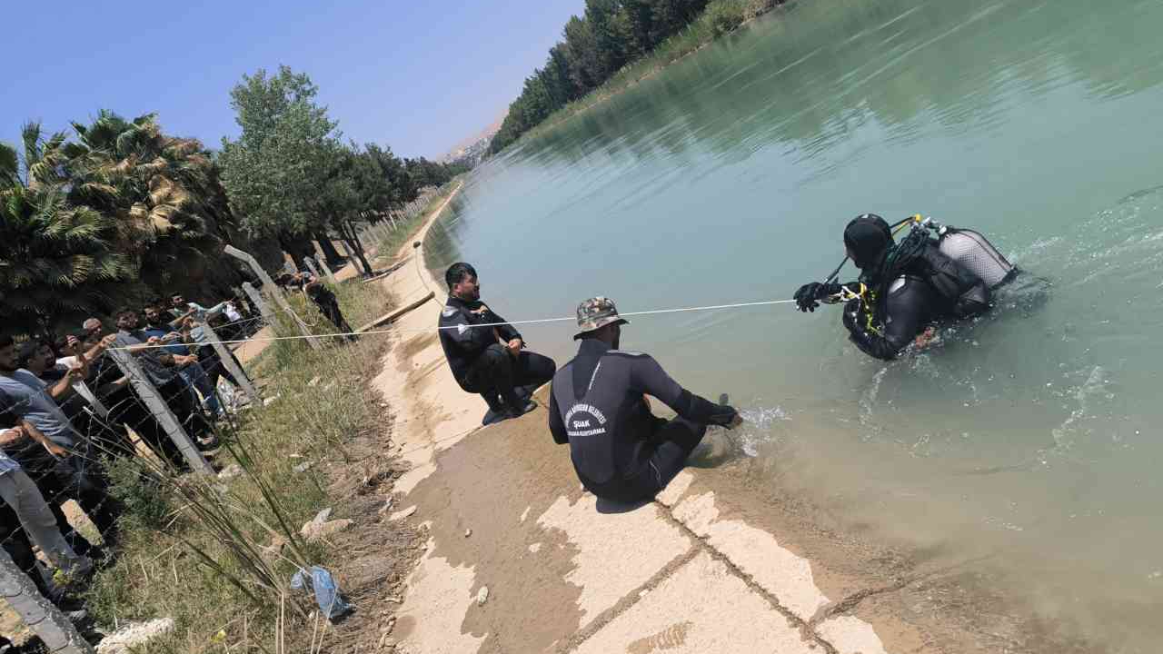 Şanlıurfa'da sulama kanalında kaybolan 2 kişi aranıyor