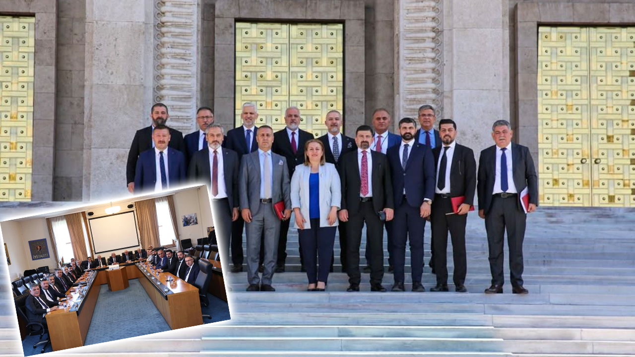 Şanlıurfa Barosu ve 15 Barodan TBMM ve siyasi partilere kritik ziyaret!