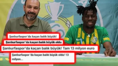 Şanlıurfspor’da “kaçan balık” manşetlere damga vurdu!