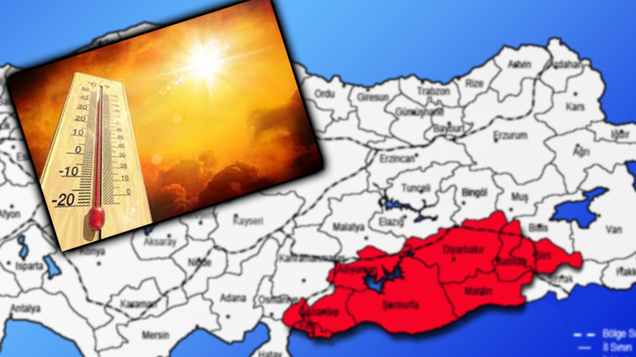 Güneydoğu’da en sıcak ilçeler belli oldu! Termometreler 49 dereceyi gördü