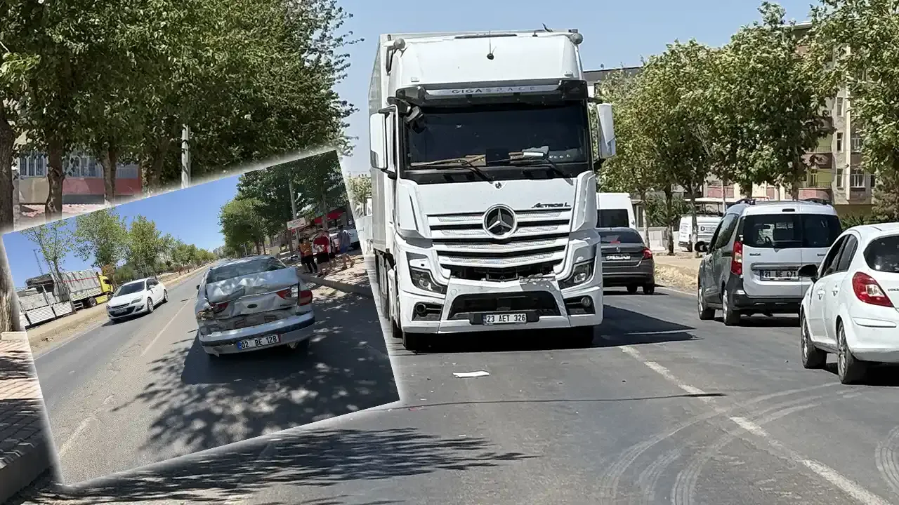 Şanlıurfa’da tır otomobile çarptı! 5’i çocuk 6 yaralı