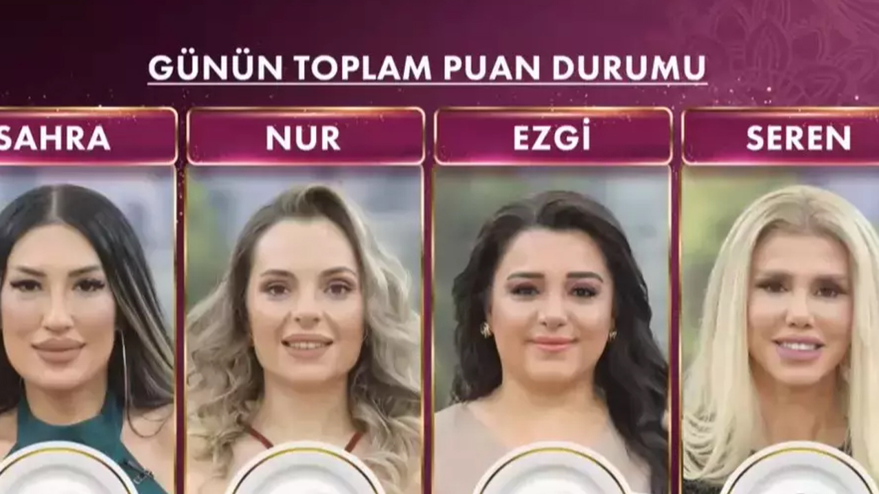Gelinim Mutfakta 25 Haziran birincisi kim oldu? Günün puan durumu açıklandı!
