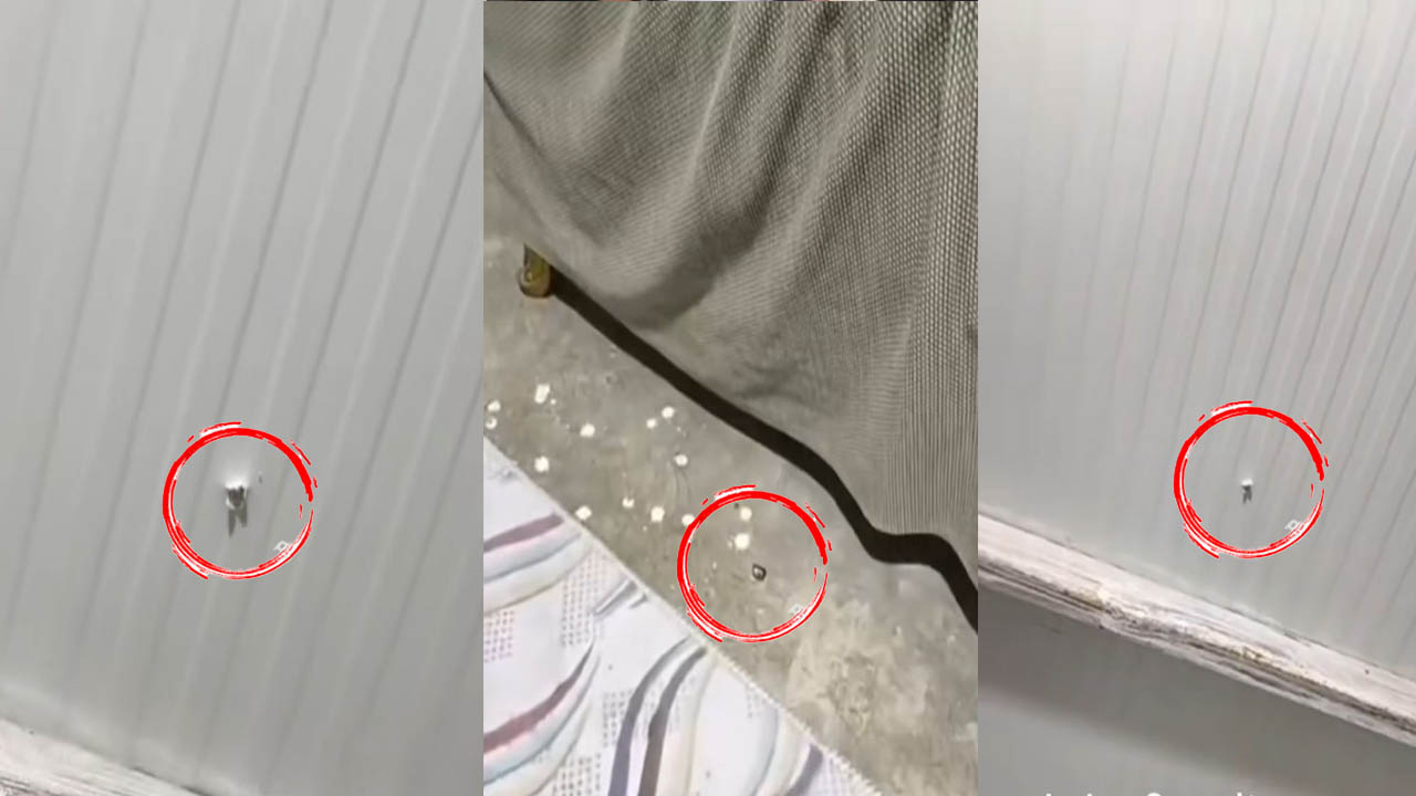Suruç’ta yorgun mermi kabusu bitmiyor! Kurşun bu kez tavanı deldi!