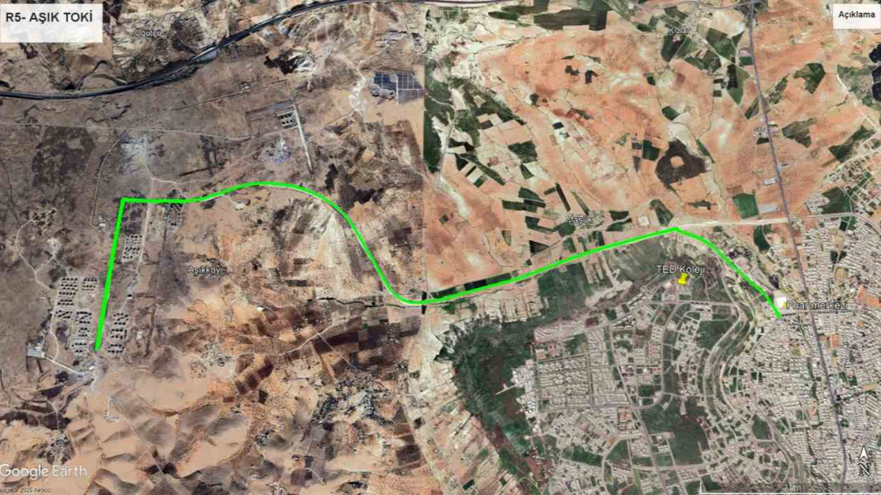 Şanlıurfa'da AŞIK TOKİ'ye yeni hat verildi! işte kalkış saatleri
