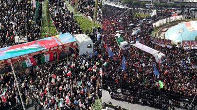 Tahran’da Cenaze Töreni: İran, 60 Kaybını Uğurladı