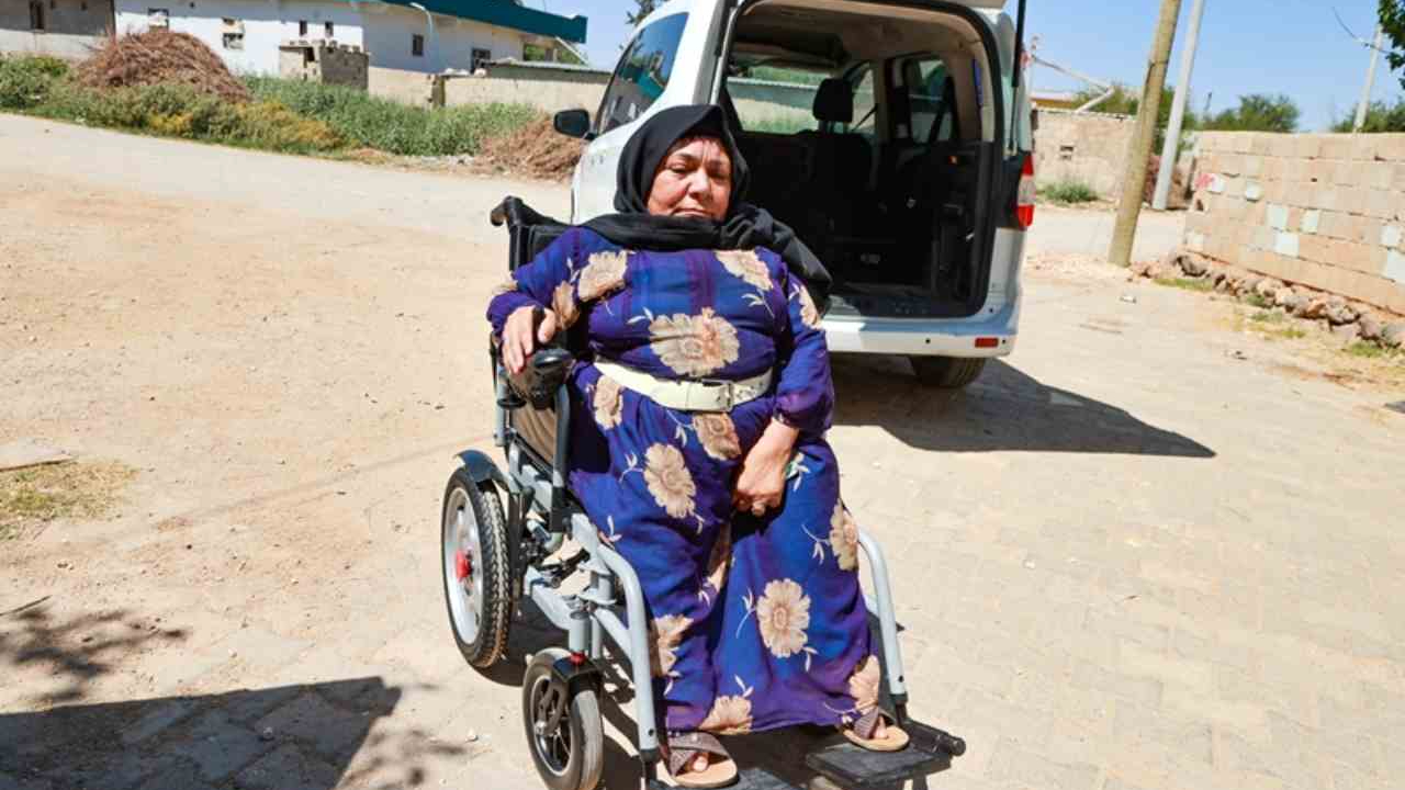 Harran'da Aysel Bata'nın isteğini Özyavuz yerine getirdi