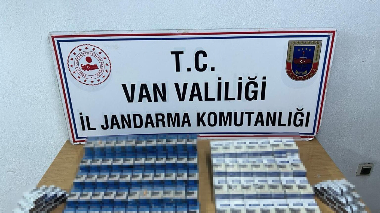 Van’da jandarmadan kaçakçılığa darbe: 8 Operasyonda 10 şüpheli gözaltına alındı