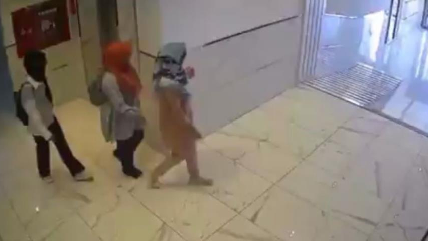 Gaziantep’te film gibi hırsızlık! Türban takıp apartmana girdiler, yakalandılar