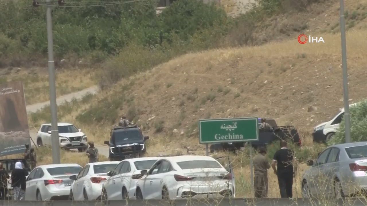 Süleymani’ye de hareketlilik PKK’lı ilk grup silah bırakıyor